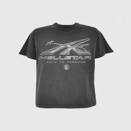 Hellstar-Chrome-Logo-T-Shirt-2