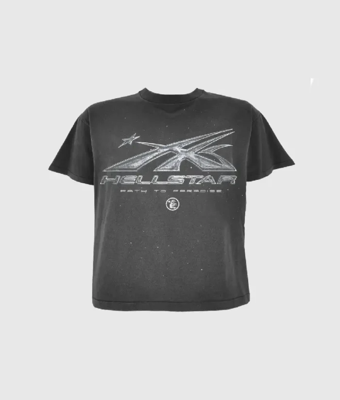 Hellstar-Chrome-Logo-T-Shirt-2