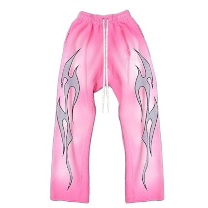 Hellstar-Flame-Sweatpants-Pink-1