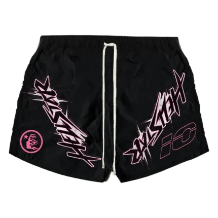 Waxed-Nylon-Hellstar-Shorts