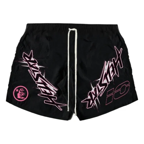 Waxed-Nylon-Hellstar-Shorts