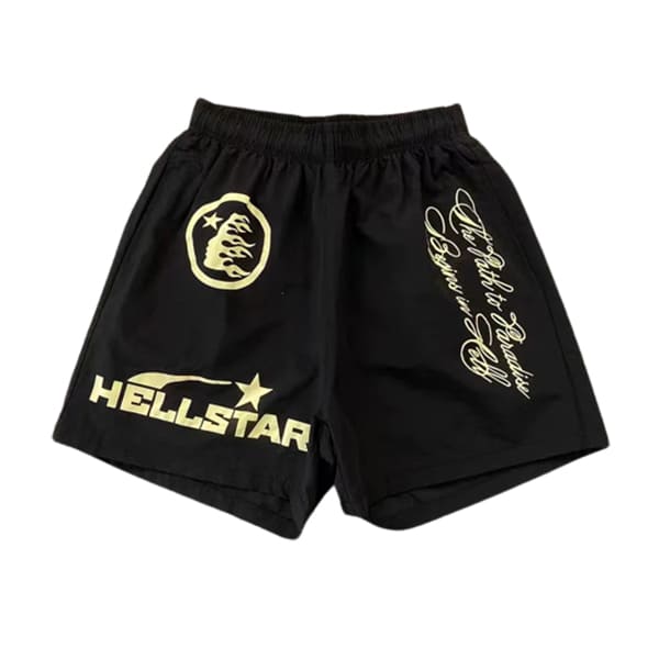 Yellow-Hellstar-Shorts